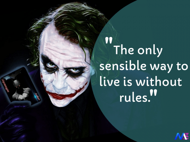 25 Quotes By Joker That Tell A Truth Or Two About Real Life - Moodswag