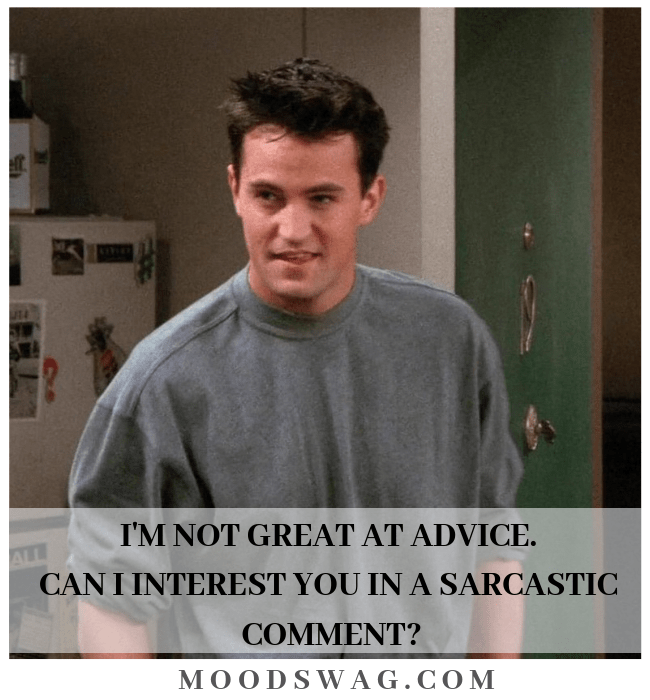 CHANDLER BING ONE LINERS