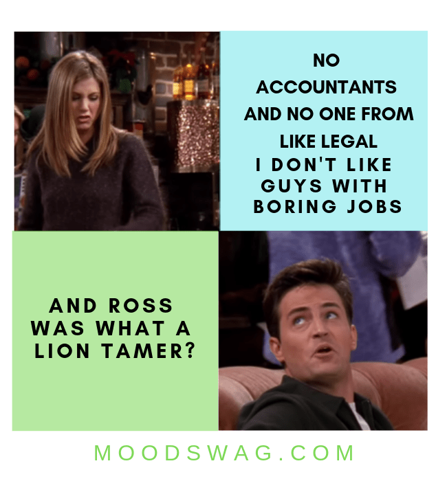 chandler bing one liners