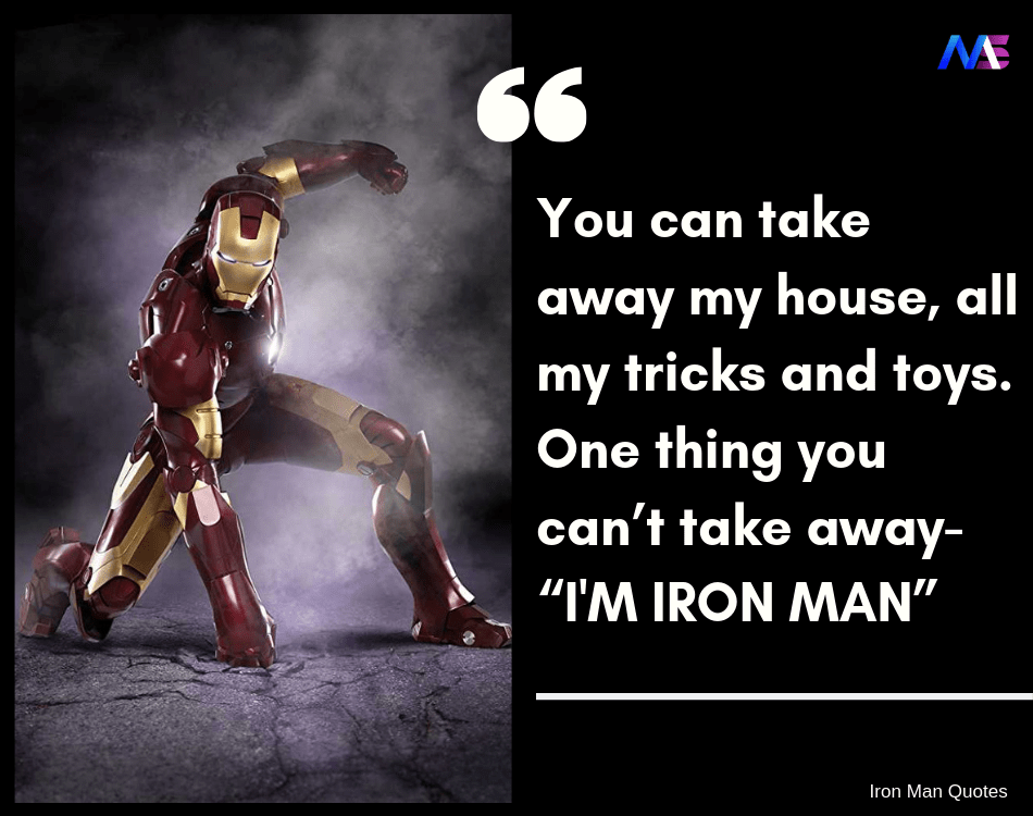 Iron man quotes
