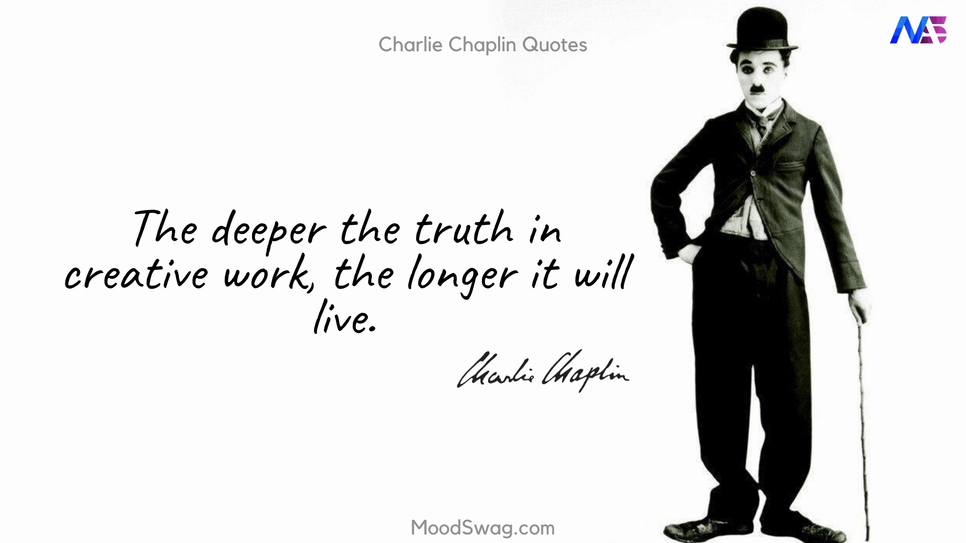 60 Touching & Inspiring Charlie Chaplin Quotes - Moodswag