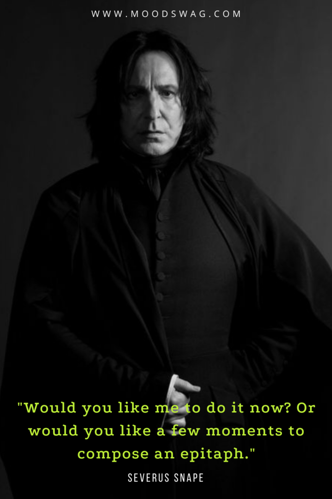 25+ Best Severus Snape Quotes | Alan Rickman Quotes