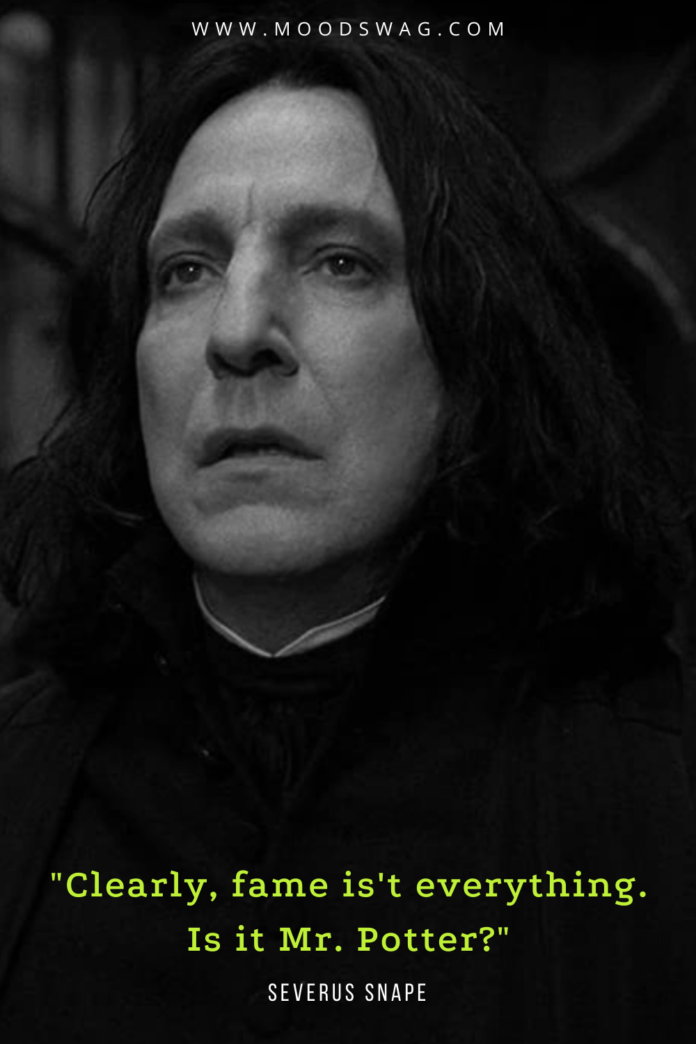 25+ Best Severus Snape Quotes | Alan Rickman Quotes